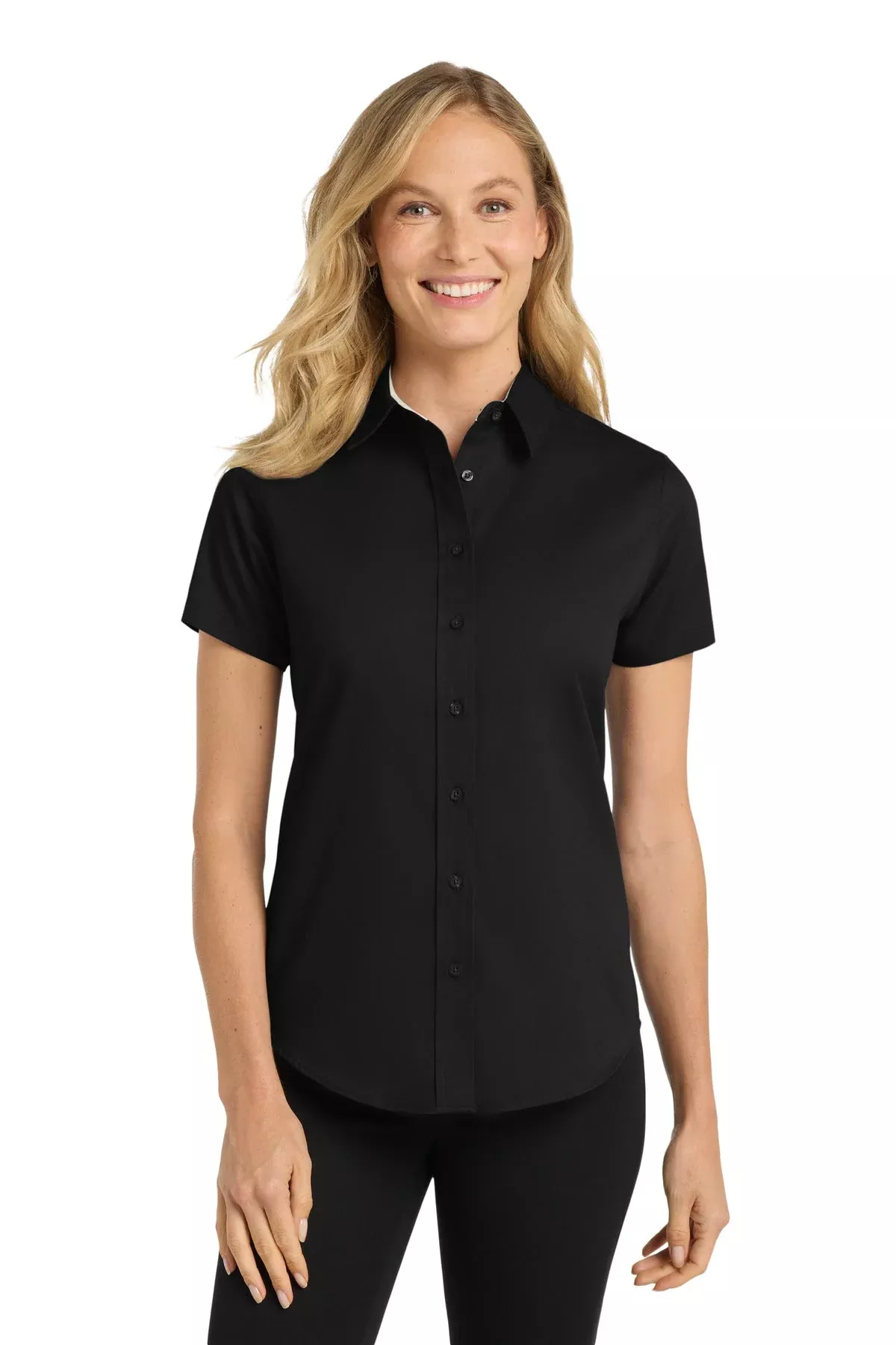 Port Authority L508 Women's Short Sleeve Easy CareShirt