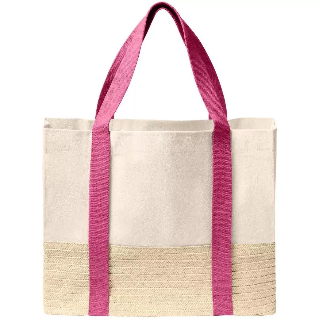 Port Authority Straw Market Tote