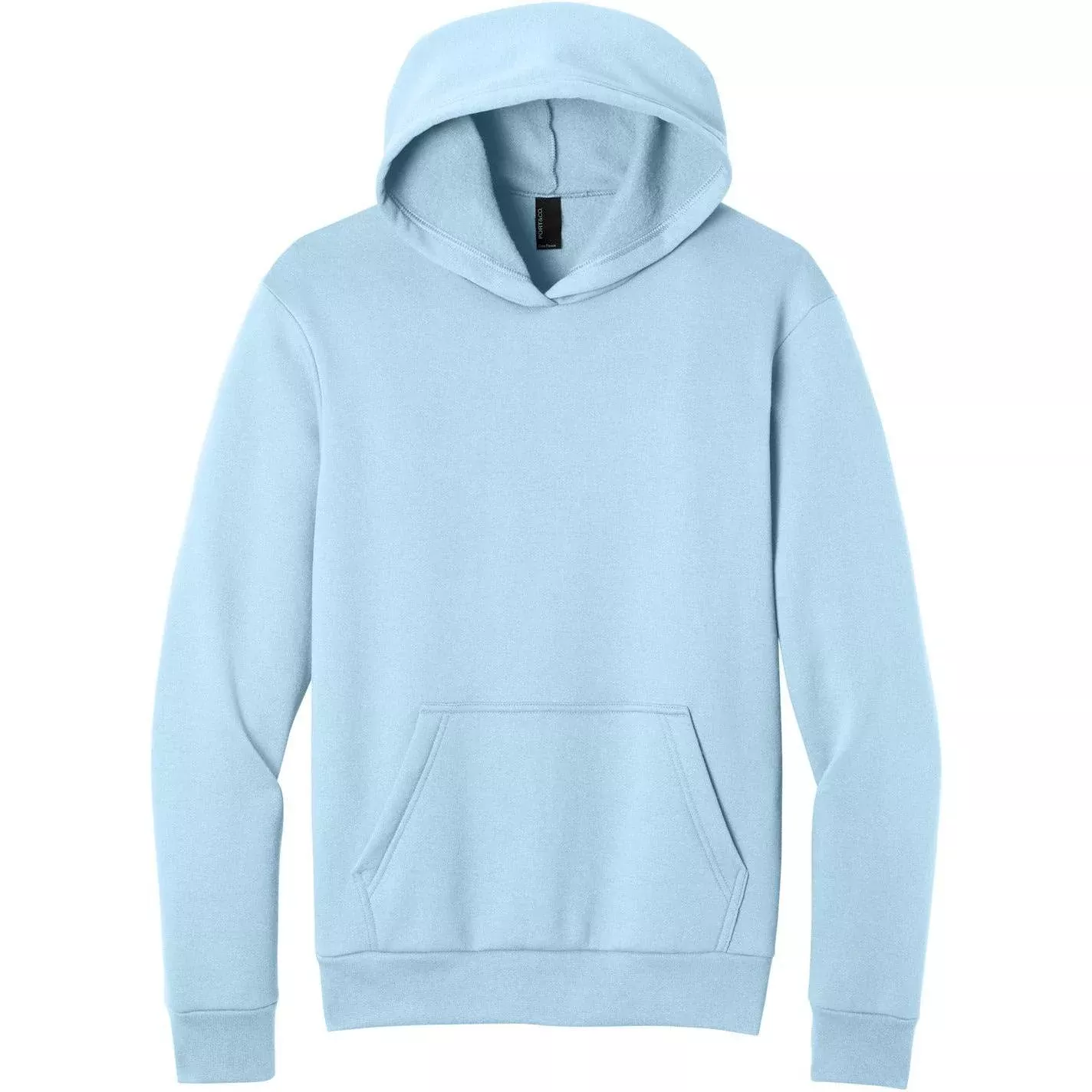 Port & Company Easy Fleece Pullover Hooded Sweatshirt
