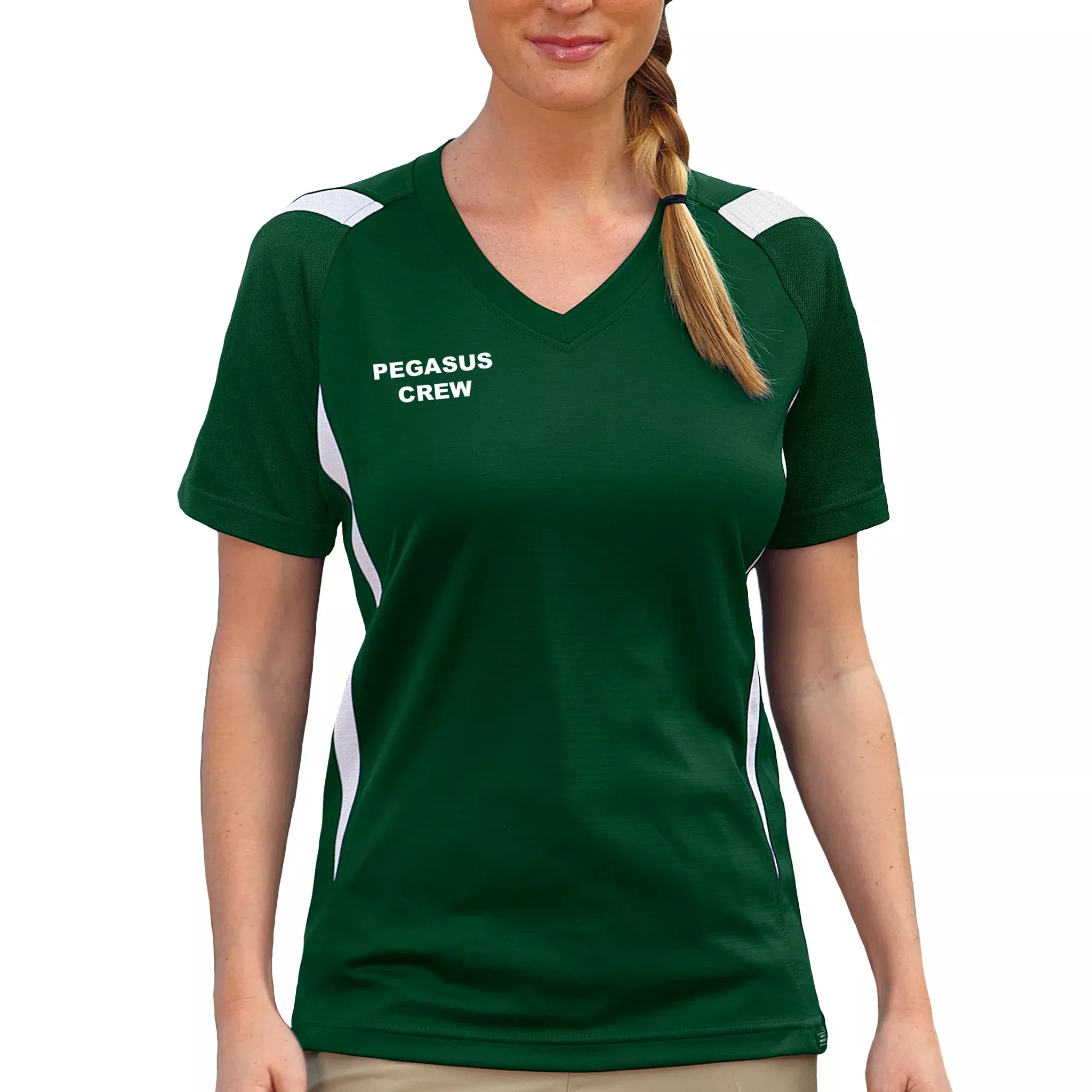 Pro Celebrity Ladies Pegasus Crew T-Shirts -KLM280