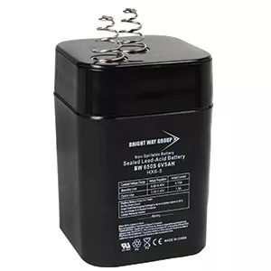 Rechargeable Spring Top Battery - 6V 5Ah