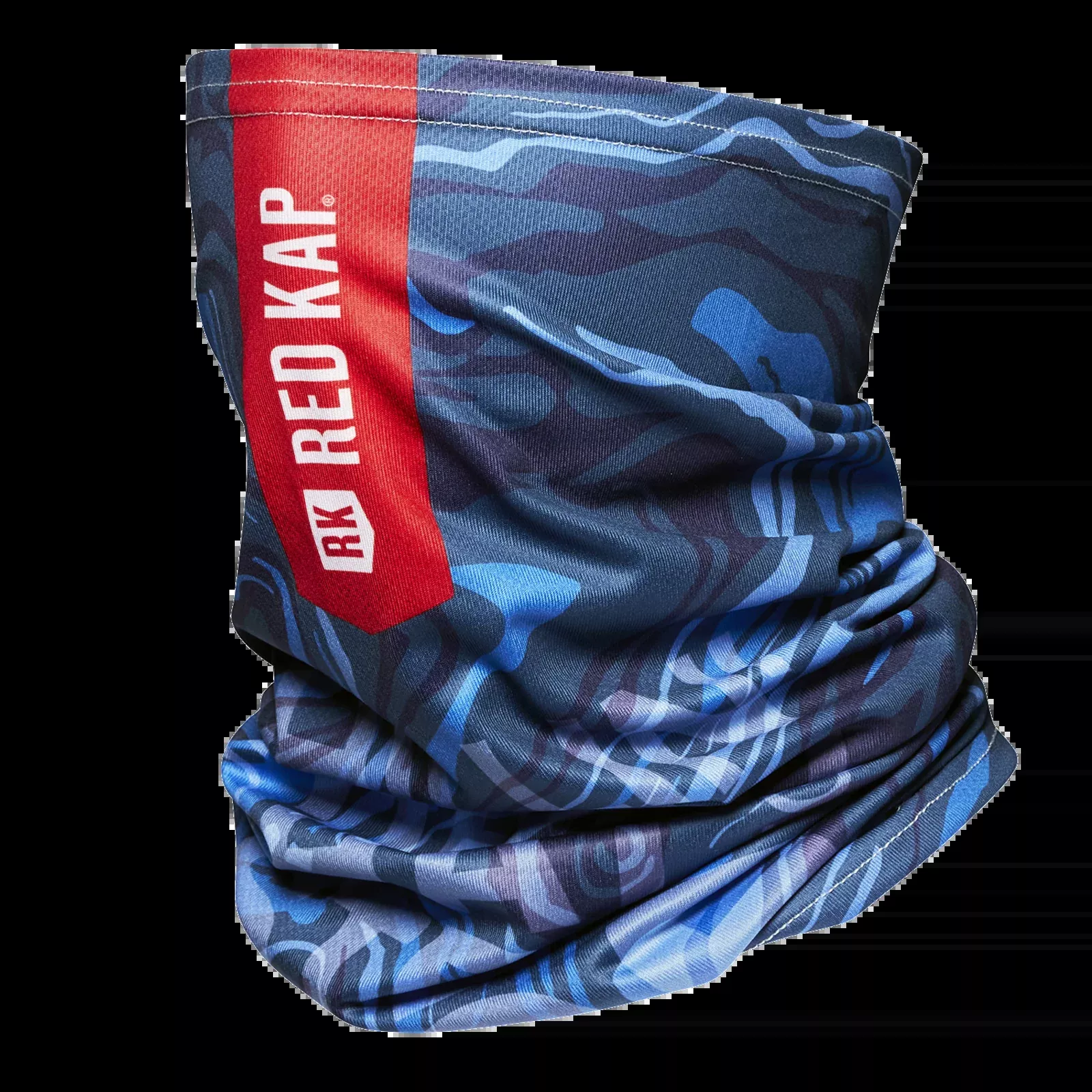 Red Kap Cooling Tubular Headwear-Blue Print