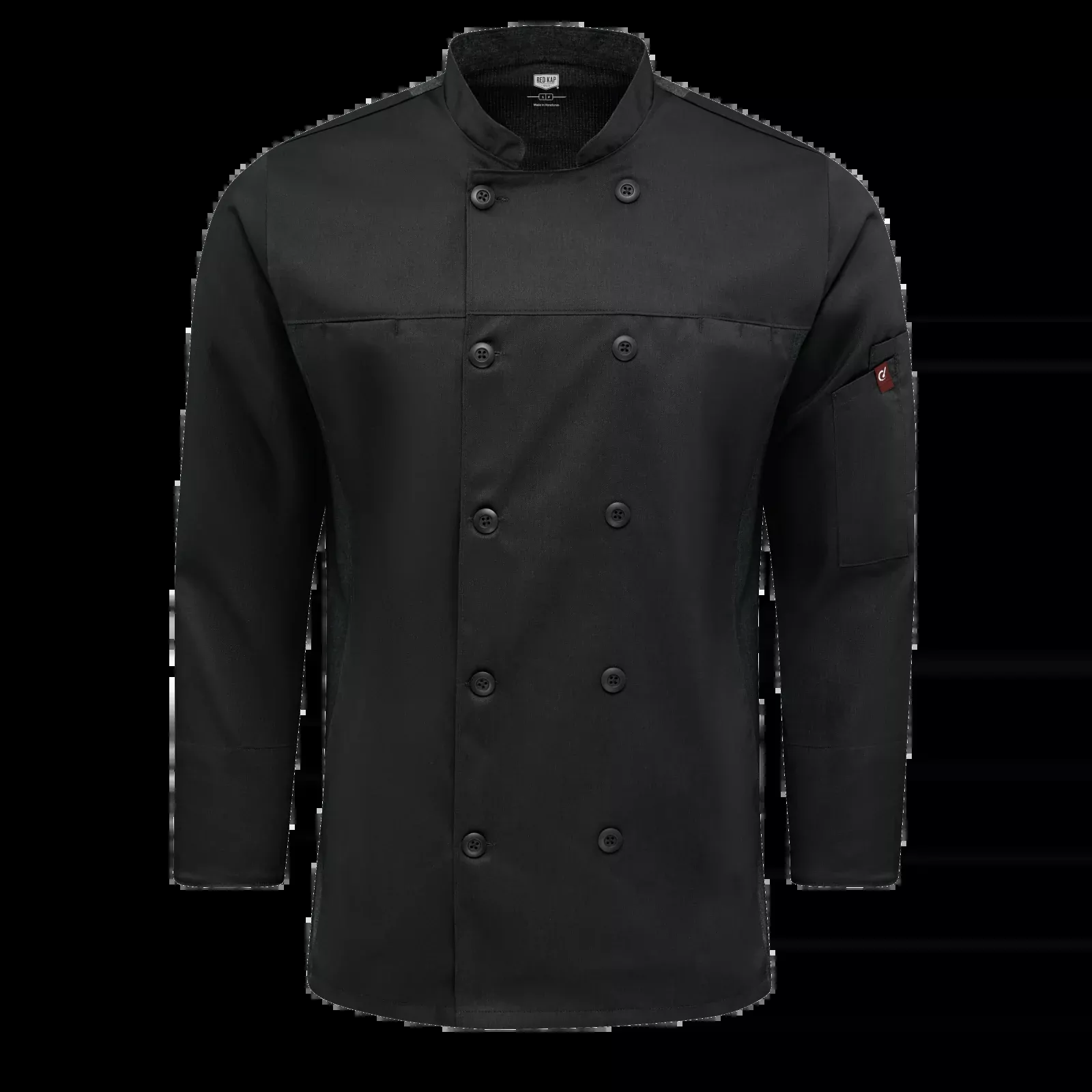 Red Kap Men's Deluxe Airflow Chef Coat