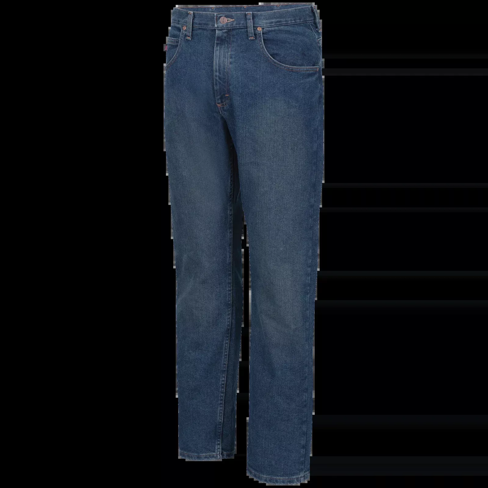 Red Kap Men's Dura-Kap Flex Work Jean-Medium Wash