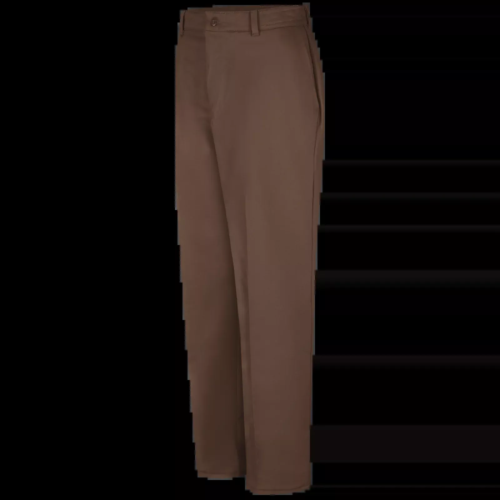 Red Kap Men's Wrinkle-Resistant Cotton Work Pant-Brown