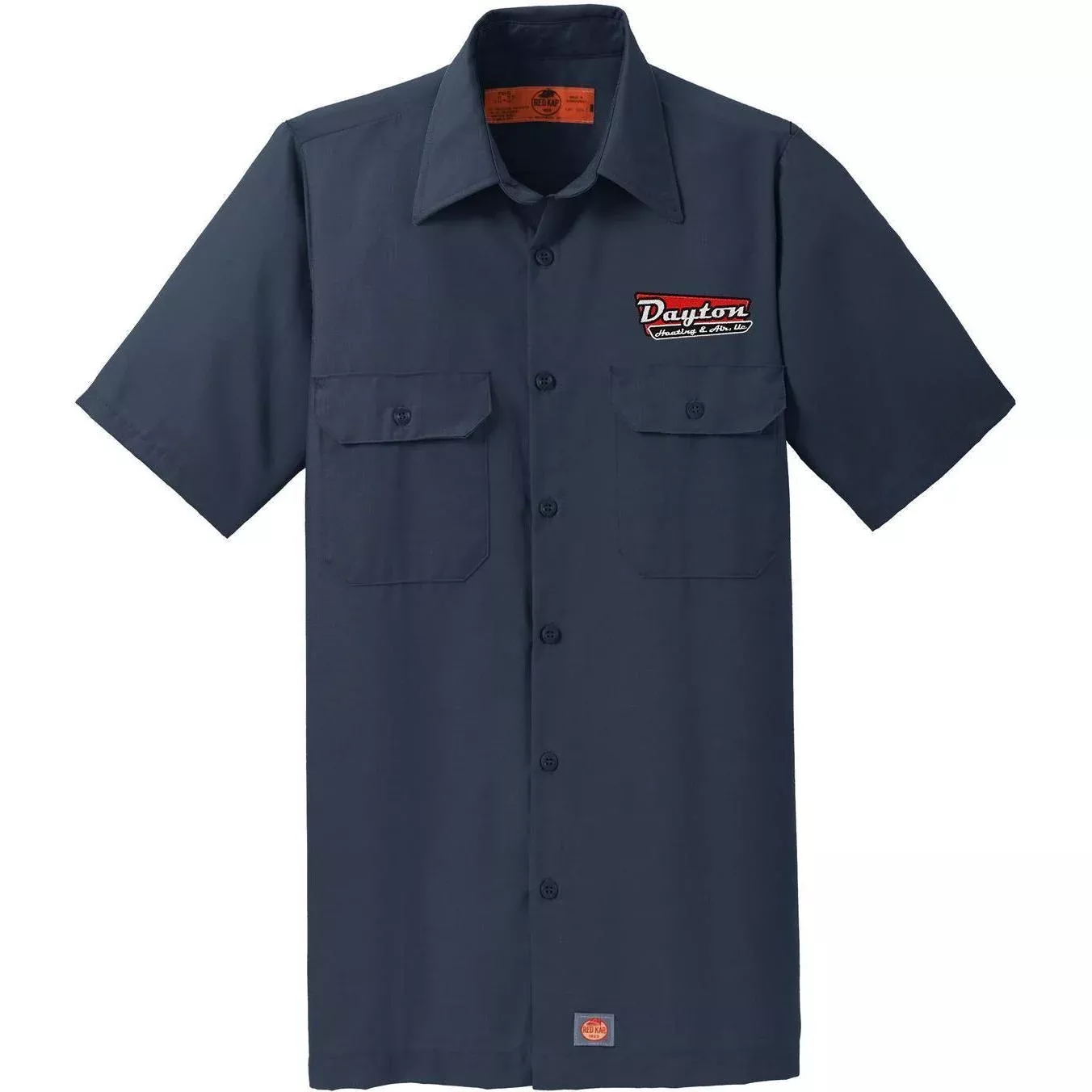 Red Kap Short Sleeve Solid Ripstop Shirt