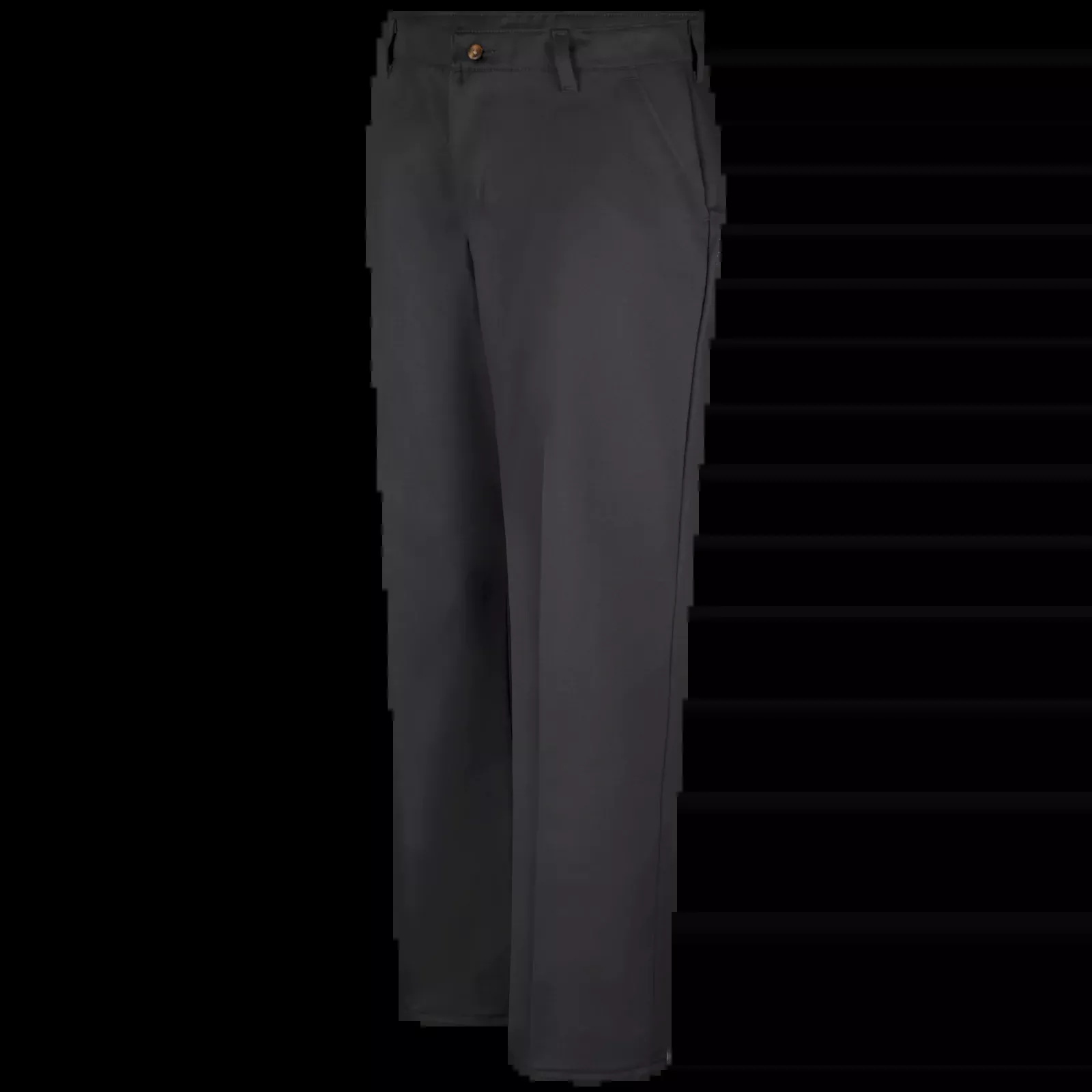 Red Kap Women's Plain Front Cotton Pant -Black