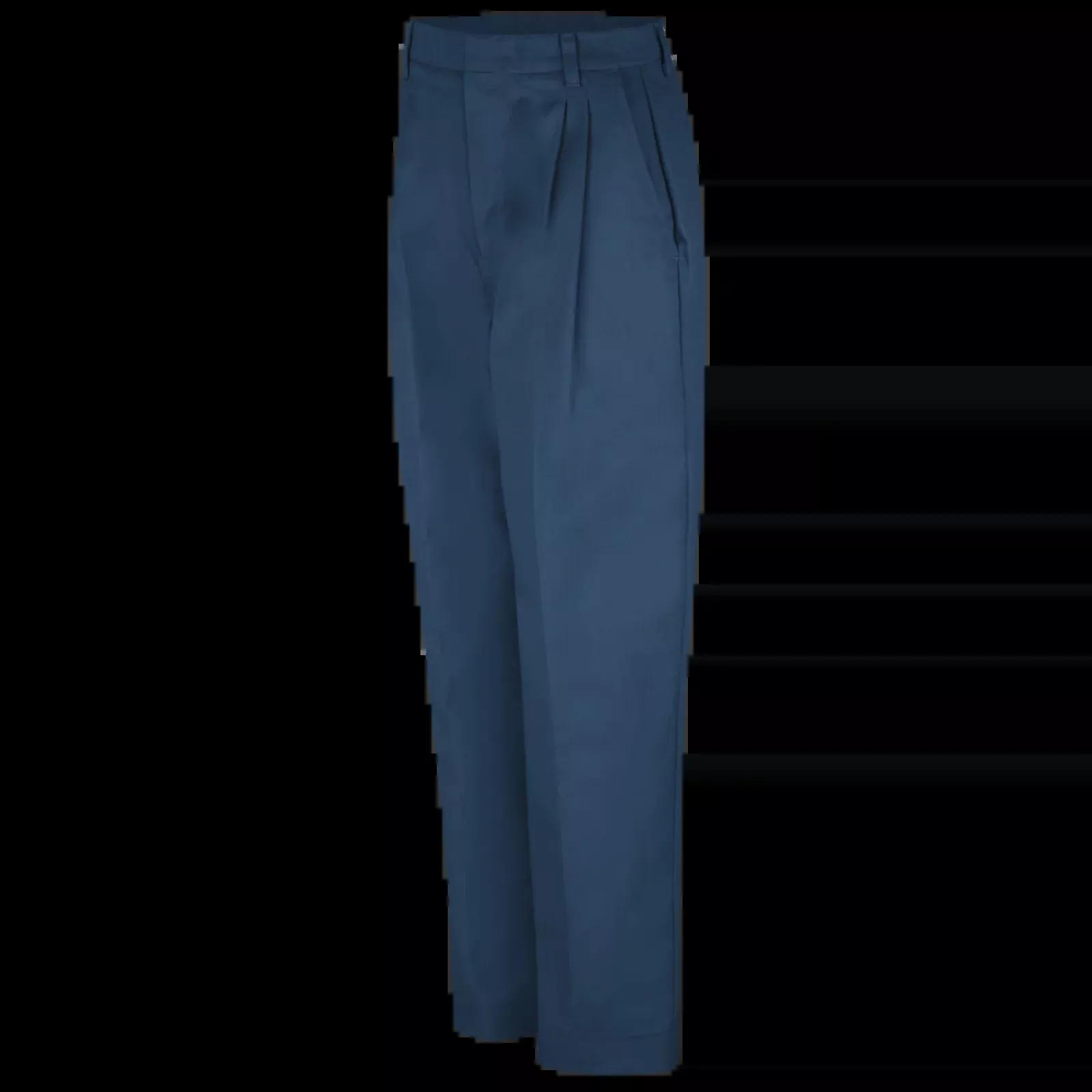 Red Kap Women's Pleated Twill Slacks -Navy