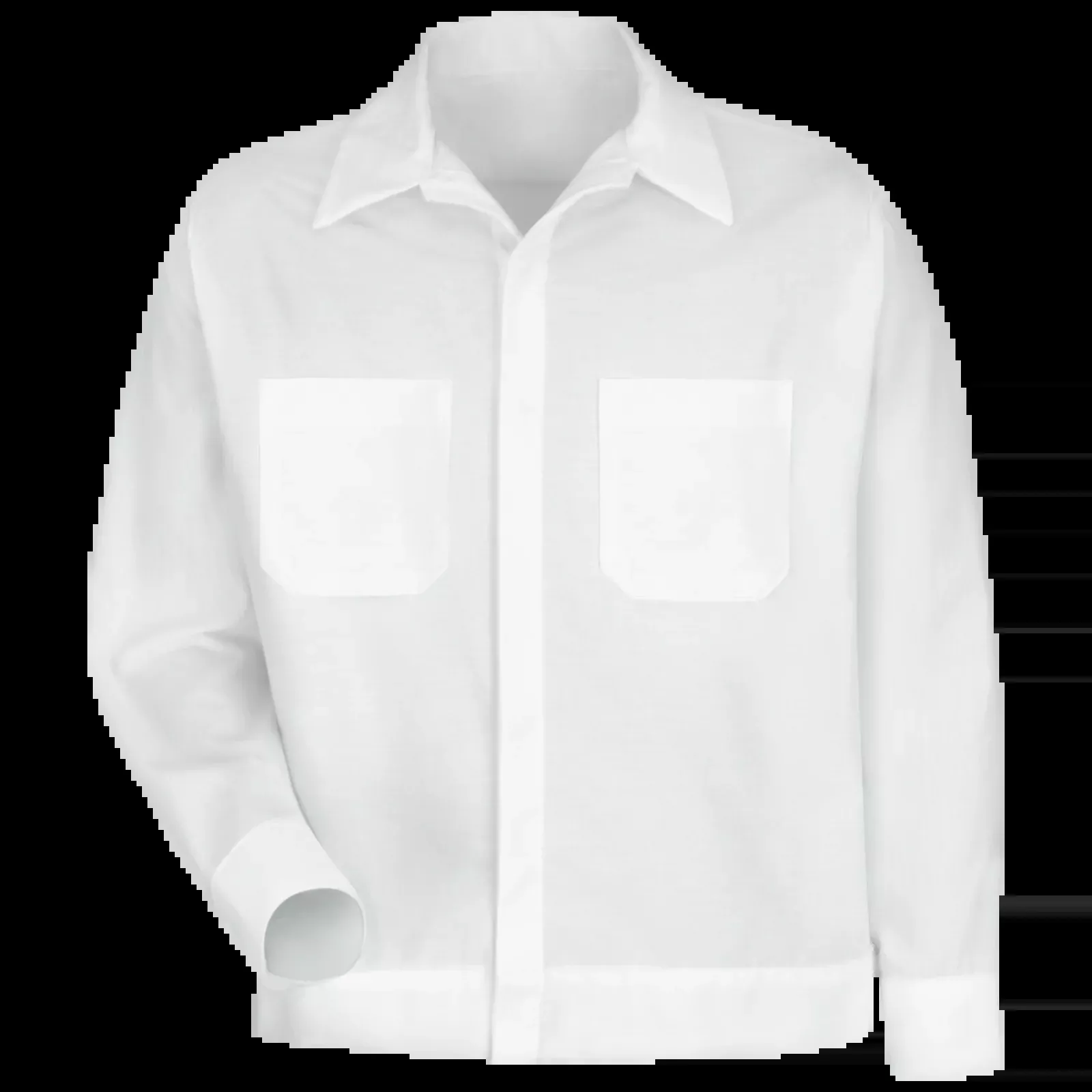 Red KapMen's Button-Front Shirt Jacket