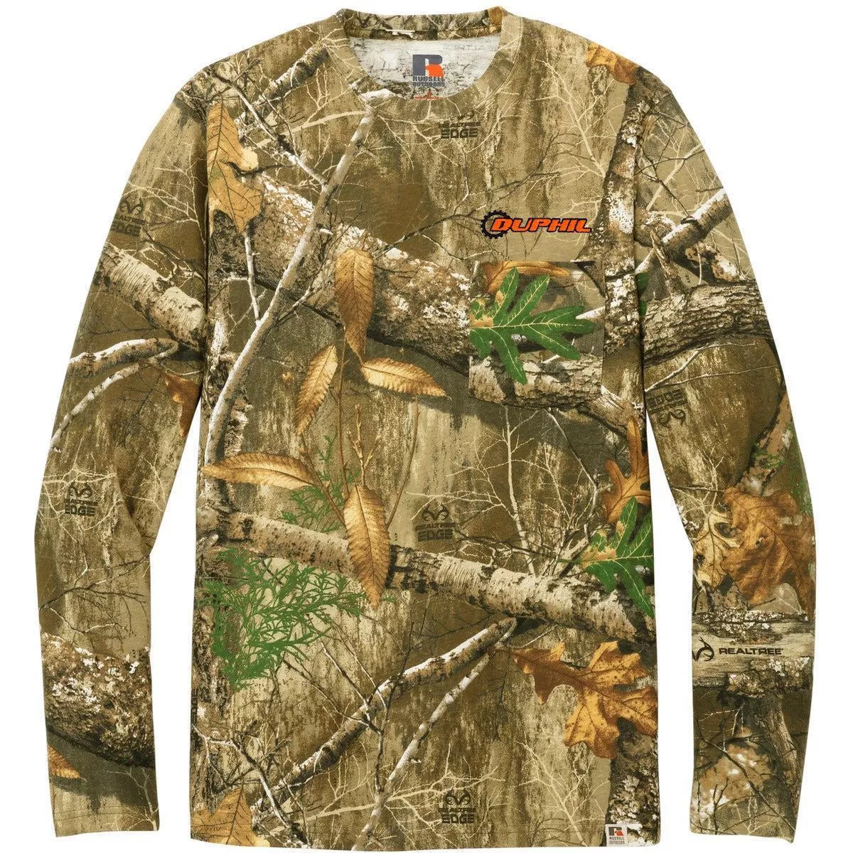 Russell Outdoors Realtree Long Sleeve Pocket Tee