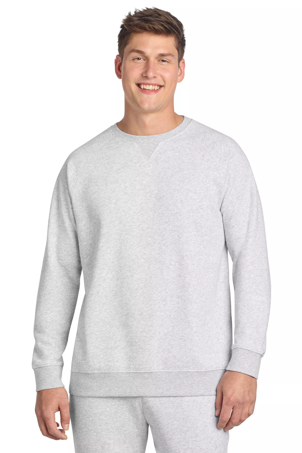 Sport-Tek STF203 Drive Fleece Crewneck With Custom Screenprint
