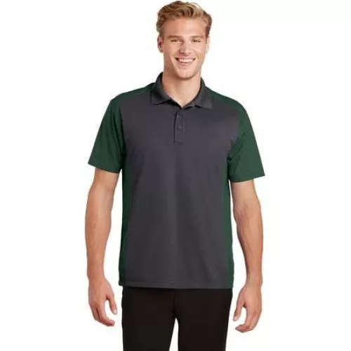 ST652 Sport-Tek Colorblock Micropique Sport-Wick Polo