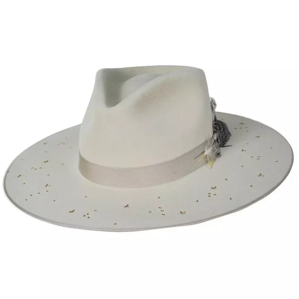 STETSON WOMEN'S FELT HAT NIGHT SKY-BONE