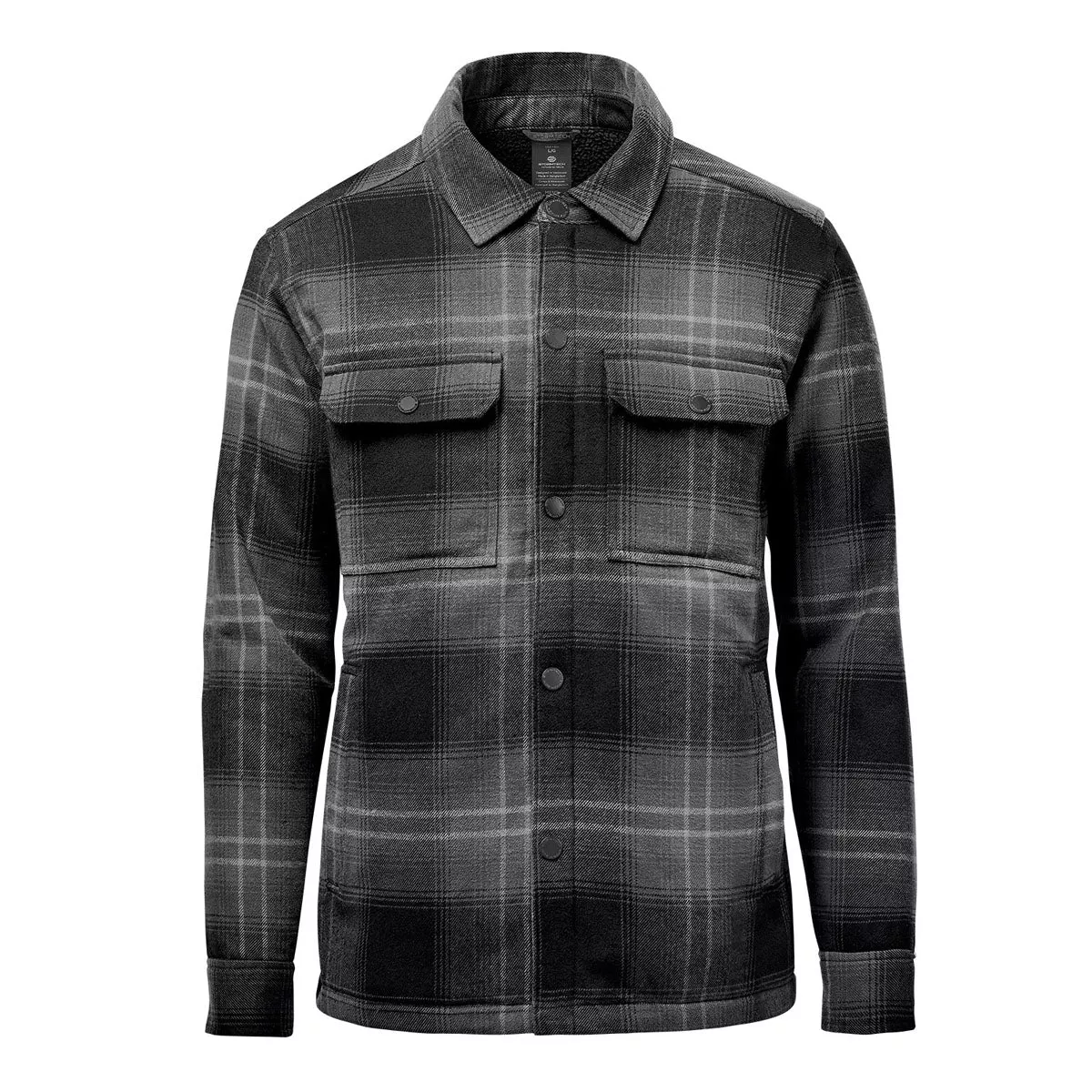 Stormtech CJK-1M Men's Highland Sherpa Lined Plaid Jacket With Custom Embroidery