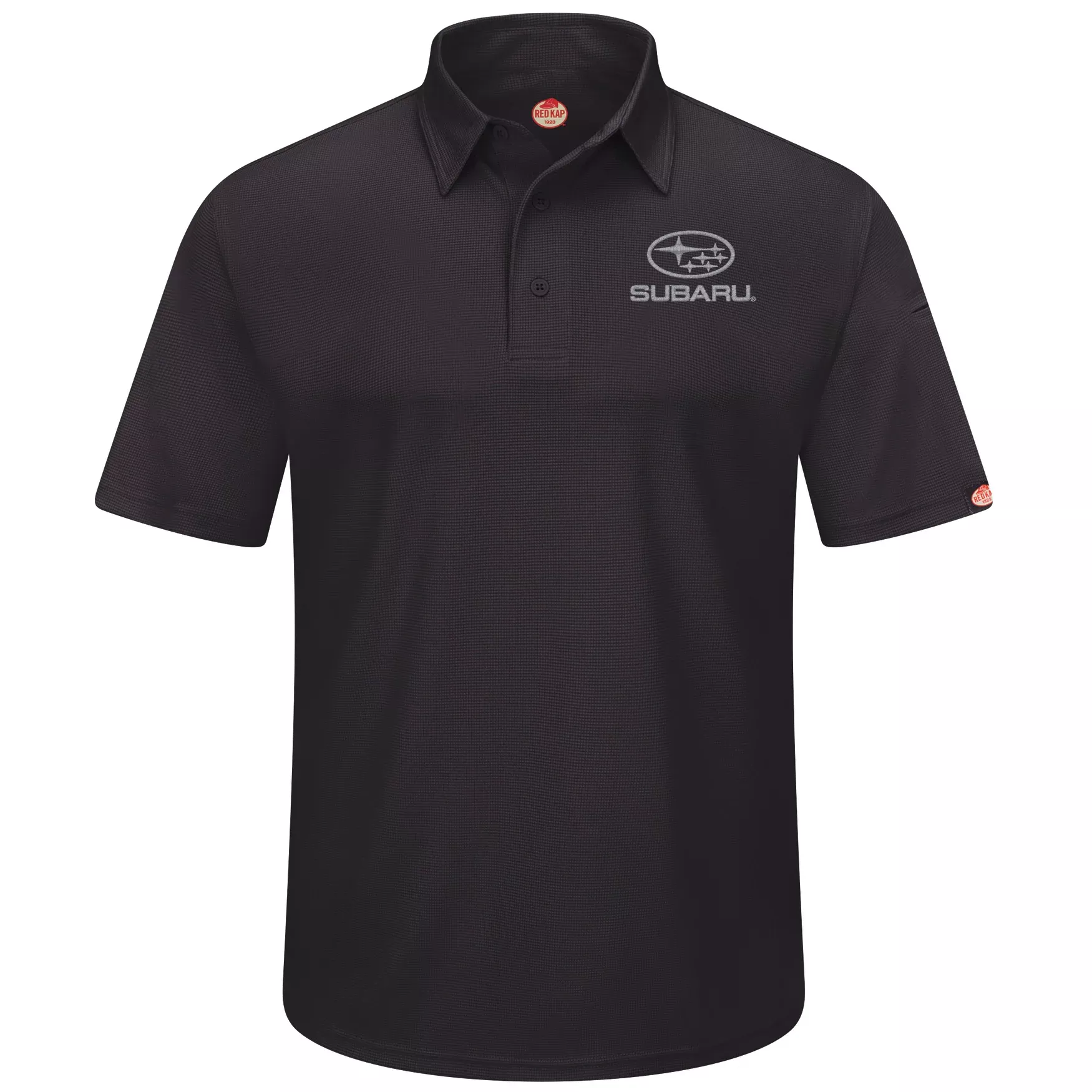 Subaru Men's Performance Knit Series Pro Polo - Black -SUK0BK
