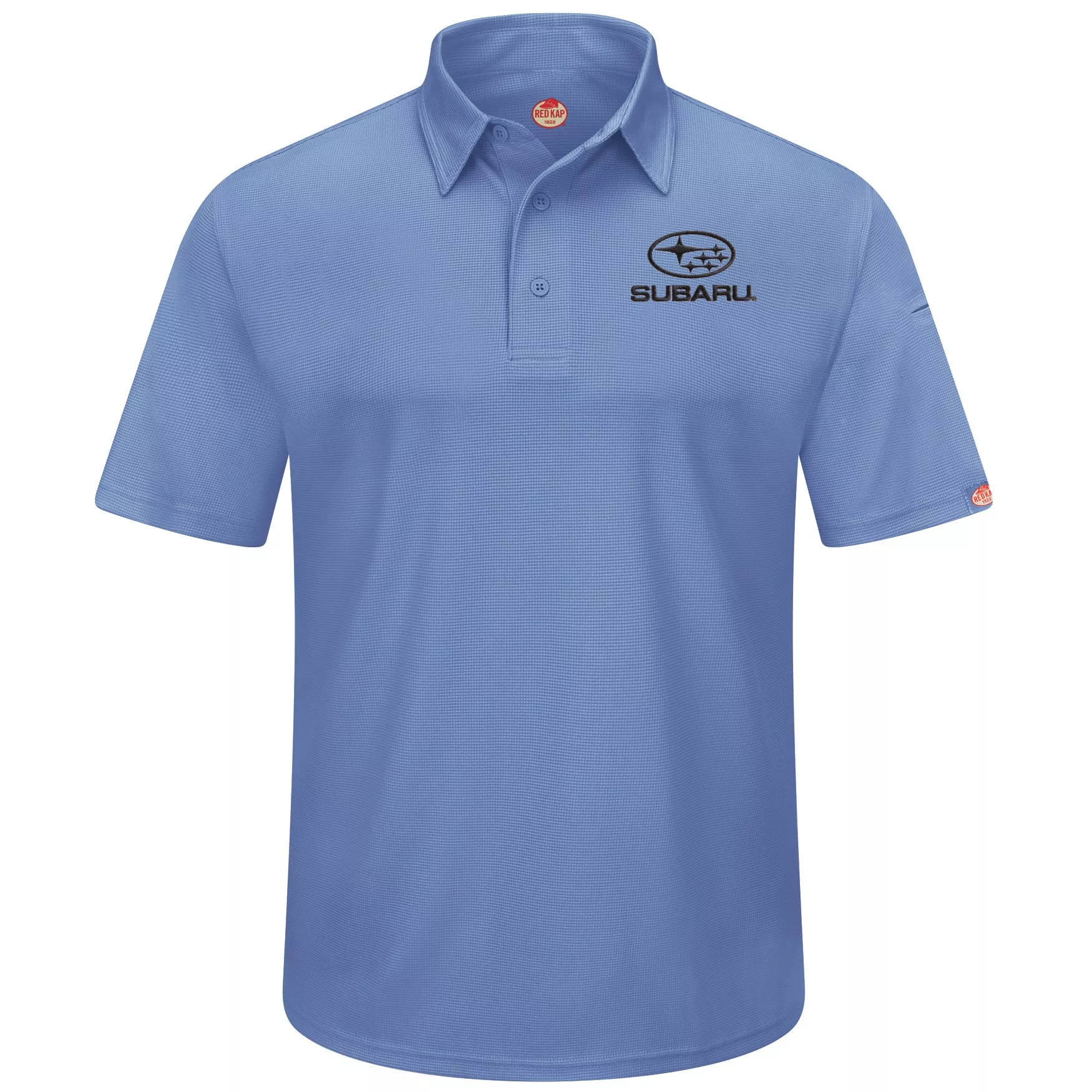 Subaru Men's Performance Knit Series Pro Polo - Medium Blue -SUK2MB