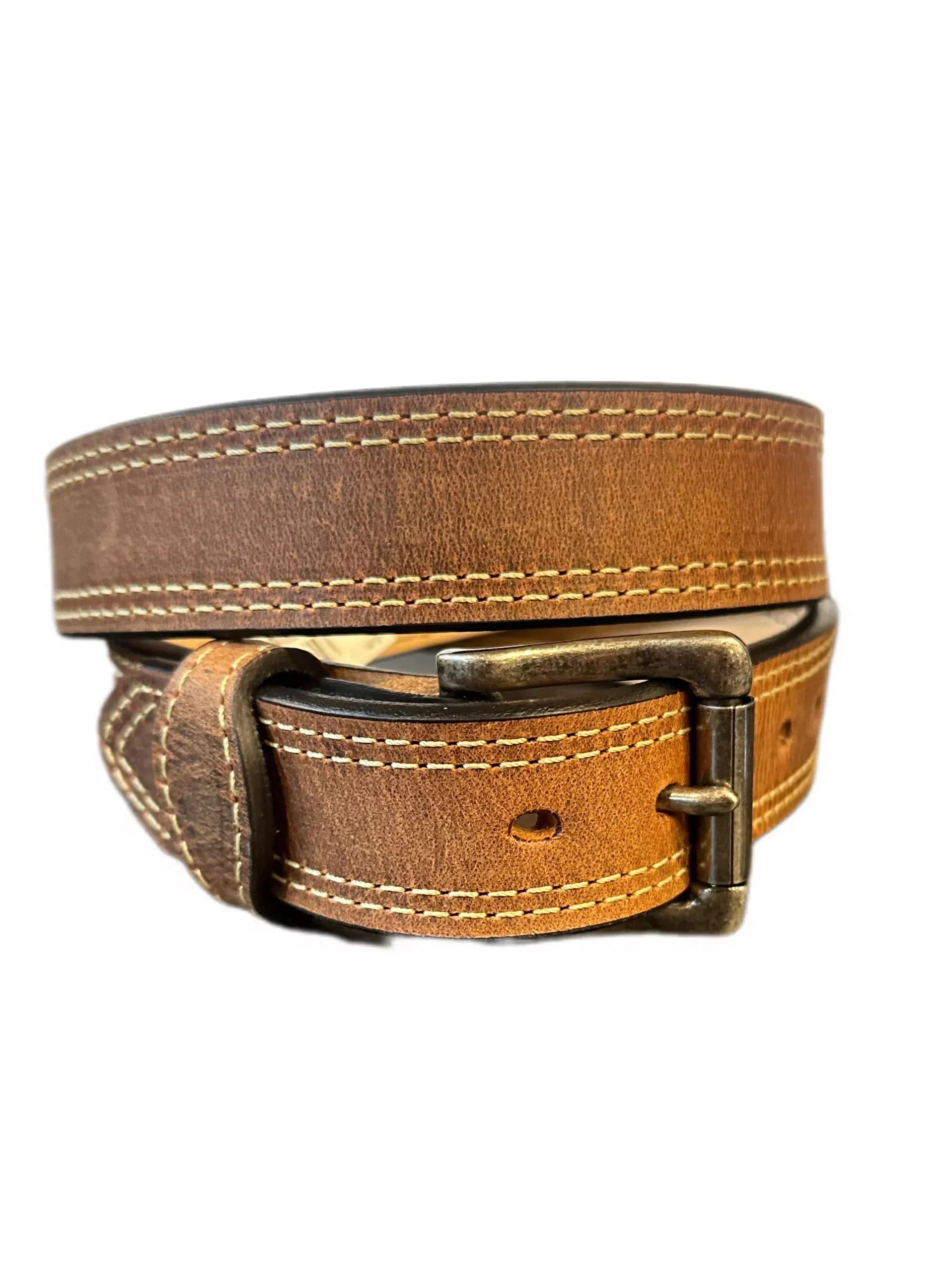 THE TEXAN Crazyhorse Double Stitched Work/Gun Belt-2154