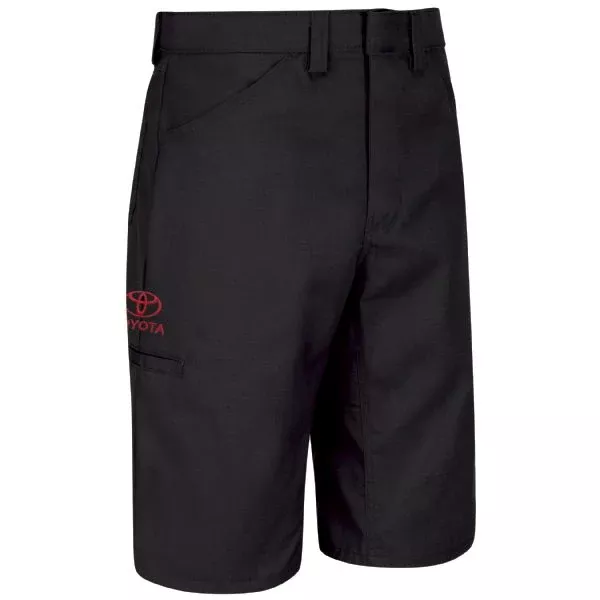 Toyota Men's Lightweight Crew Short-Black -5573BK