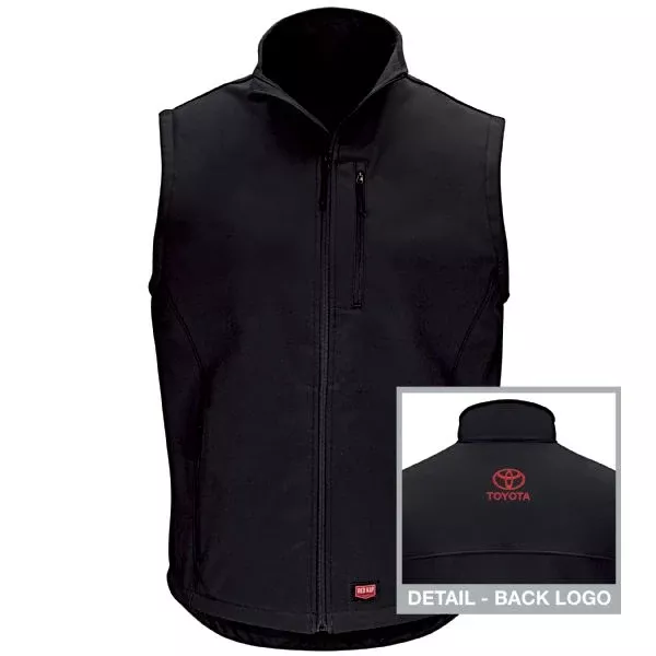 Toyota Soft Shell Vest - Black- 5565BK