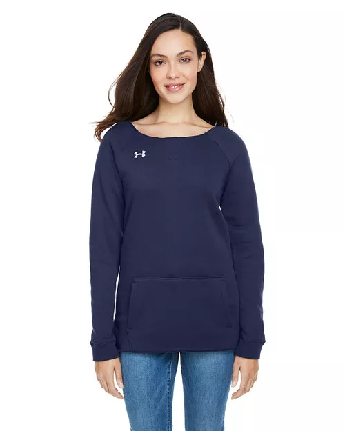 Under Armour – Ladies Hustle Fleece Crewneck Sweatshirt