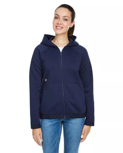 Under Armour – Ladies Hustle Full-Zip Hooded Sweatshirt