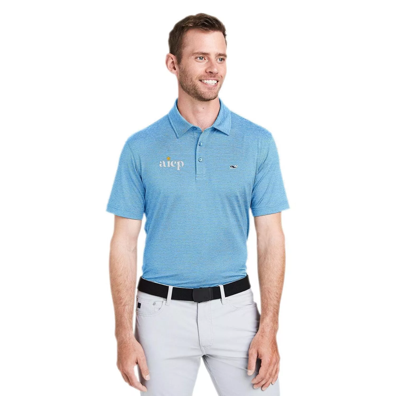 Vineyard Vines Destin Stripe Sankaty Polo