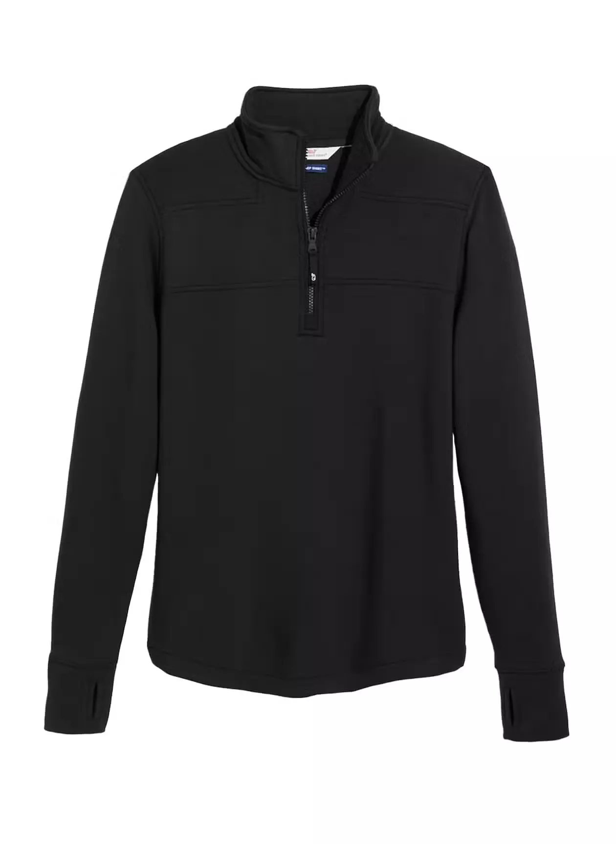 Vineyard Vines Womens Blank Dreamcloth Shep Quarter-Zip
