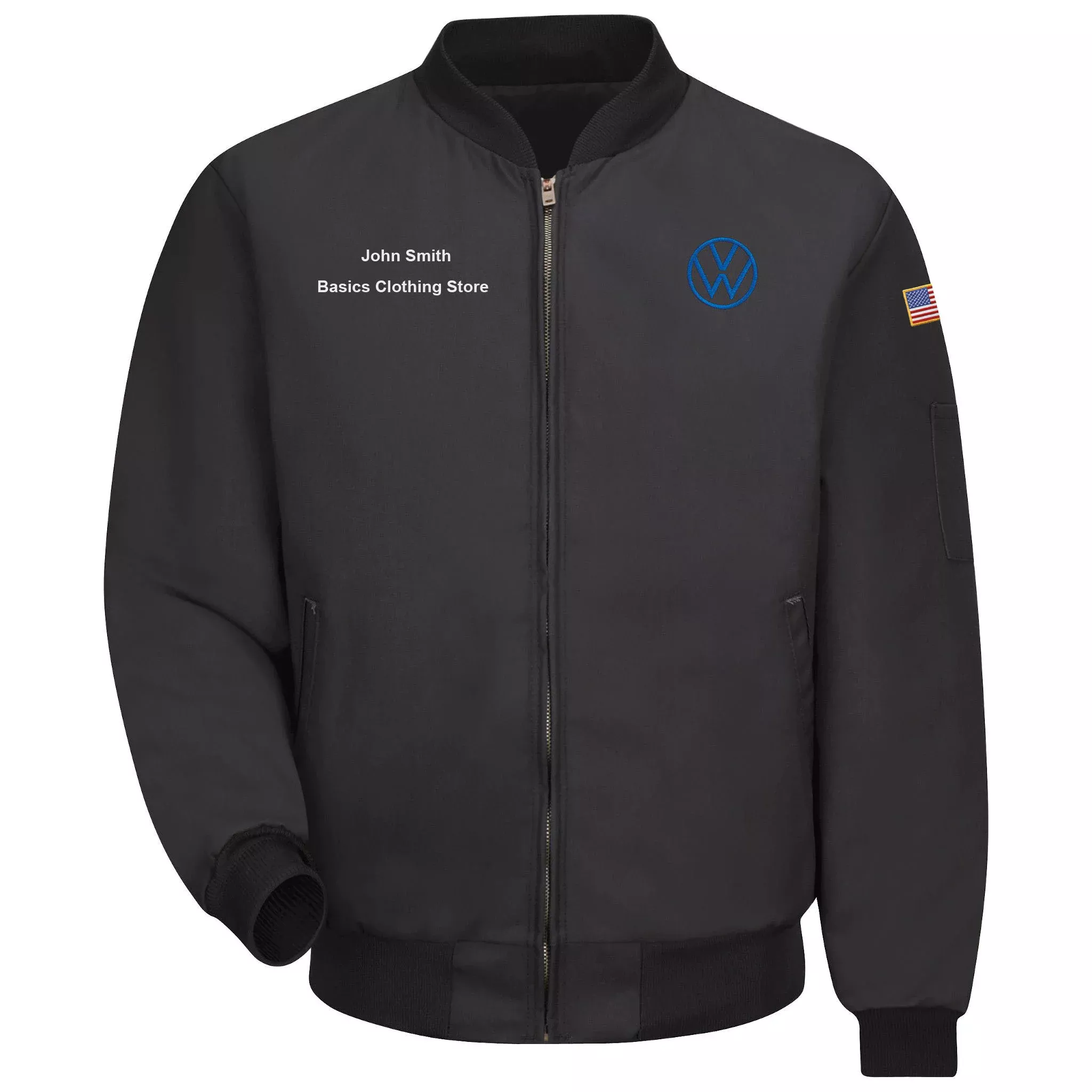 Volkswagen Technician Team Jacket - Black - 3173BK