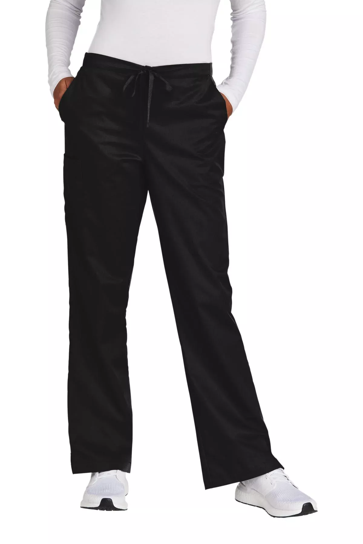 Wink WW4750P Women's Petite WorkFlex Flare Leg Cargo Pant