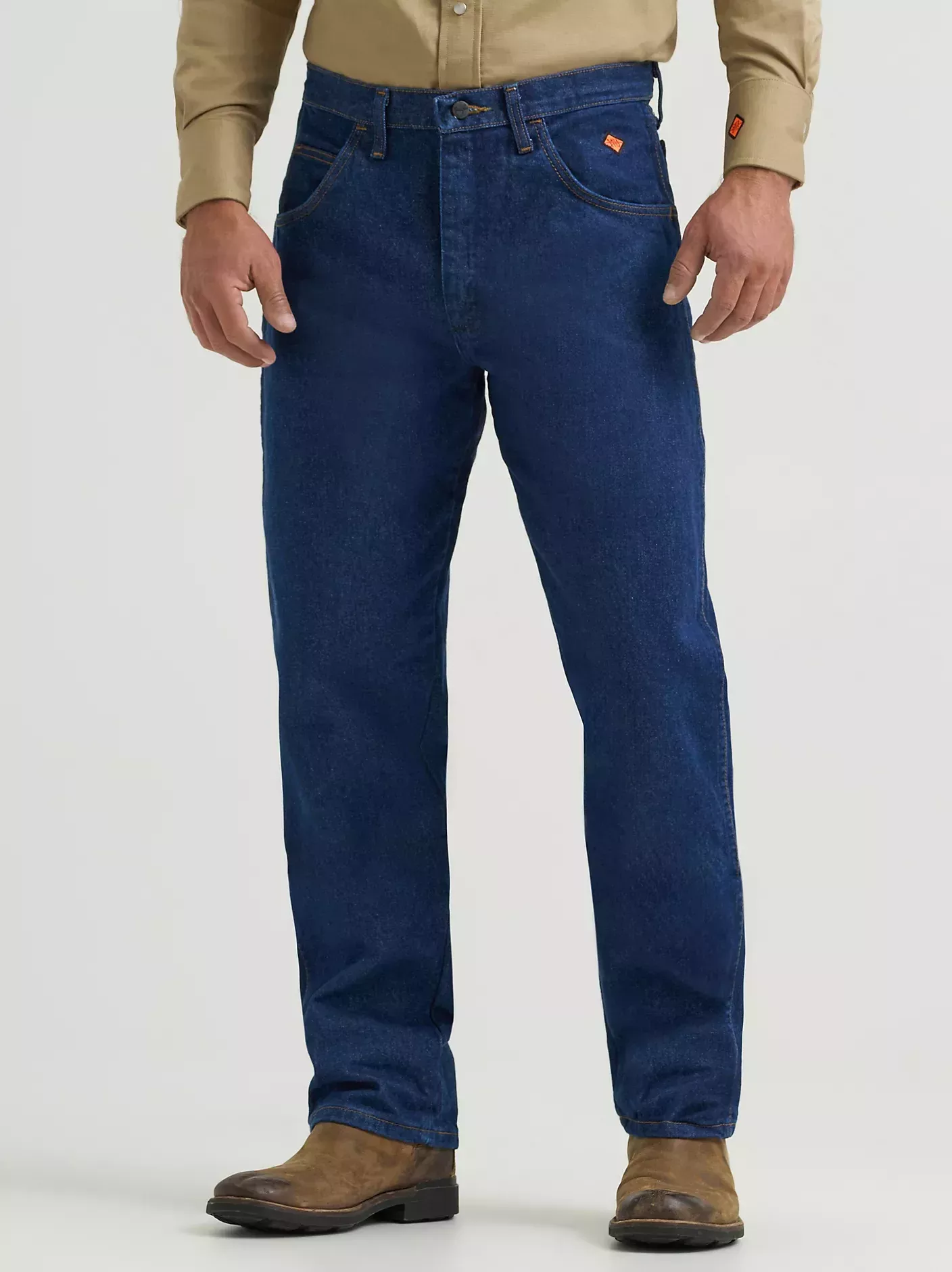 Wrangler Flame Resistant Denim Relaxed Fit Jean - Prewash - FR31MWZ