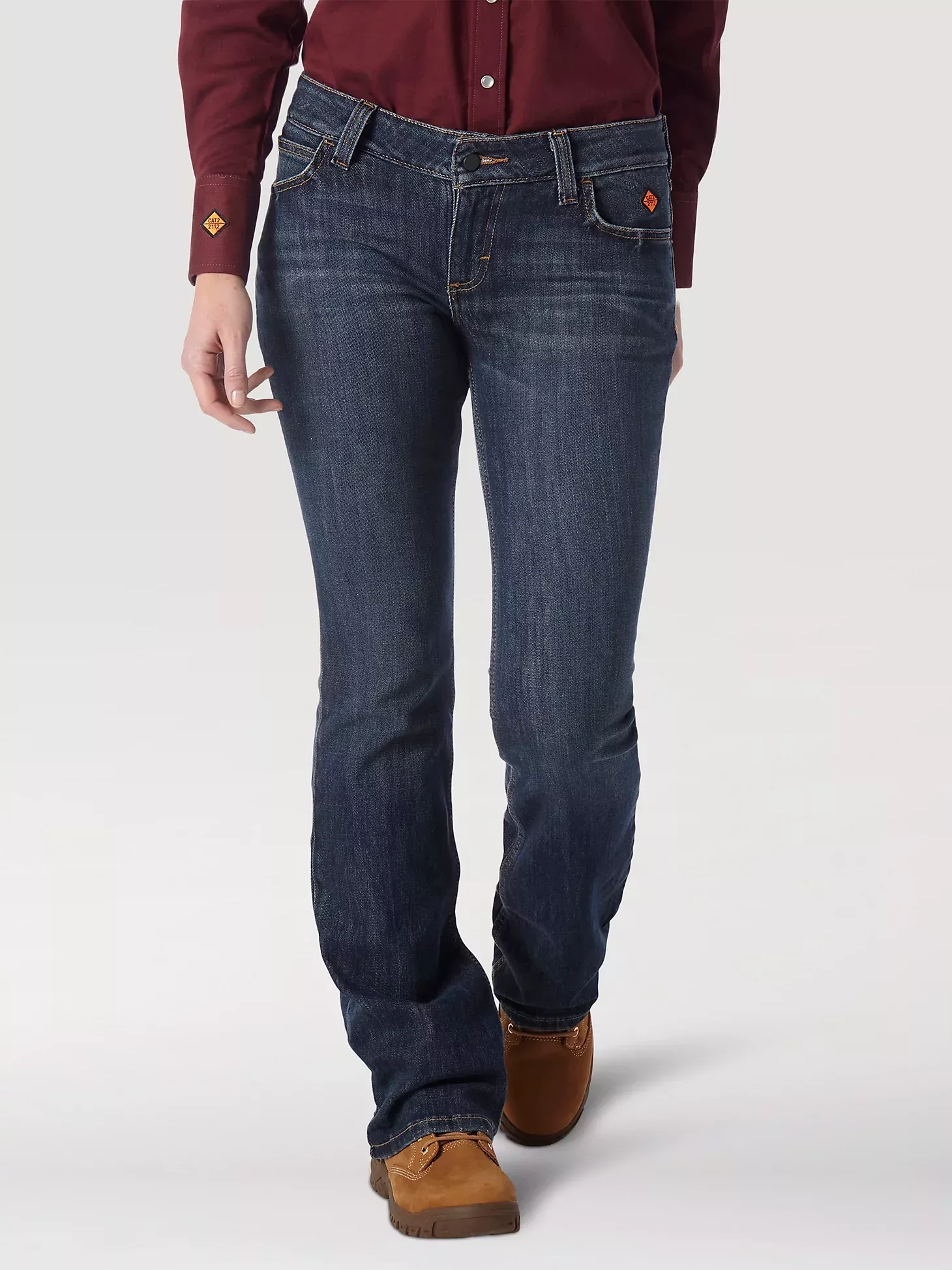 Wrangler FR Flame Resistant Retro Mae Boot Cut Jean - 10FRAC9BF