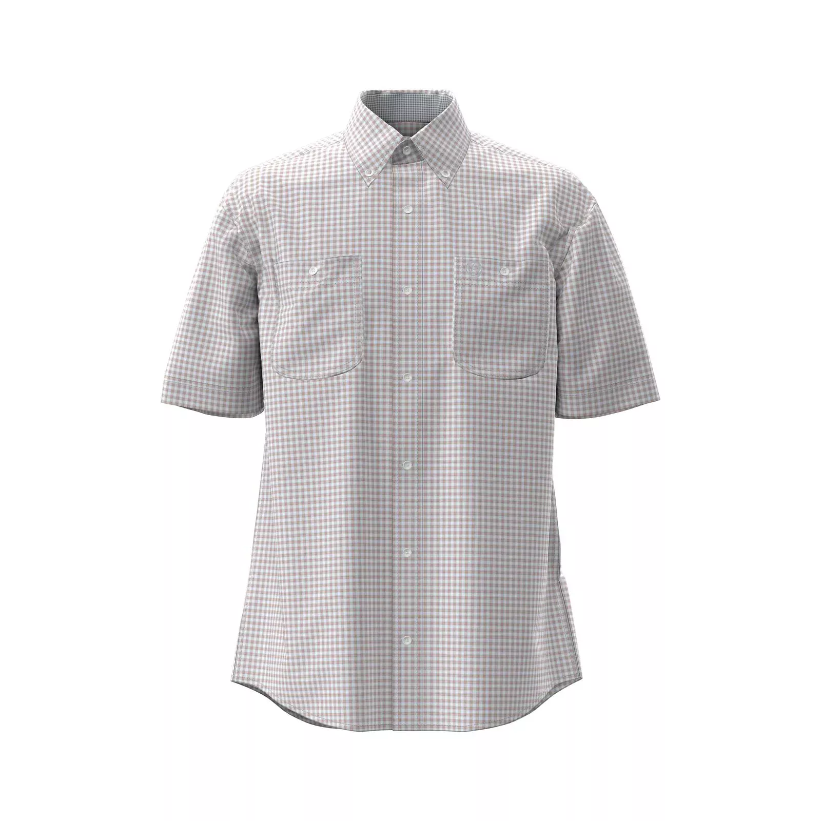 Wrangler George Strait Collection Two Pocket Short Sleeve Shirt - Multi