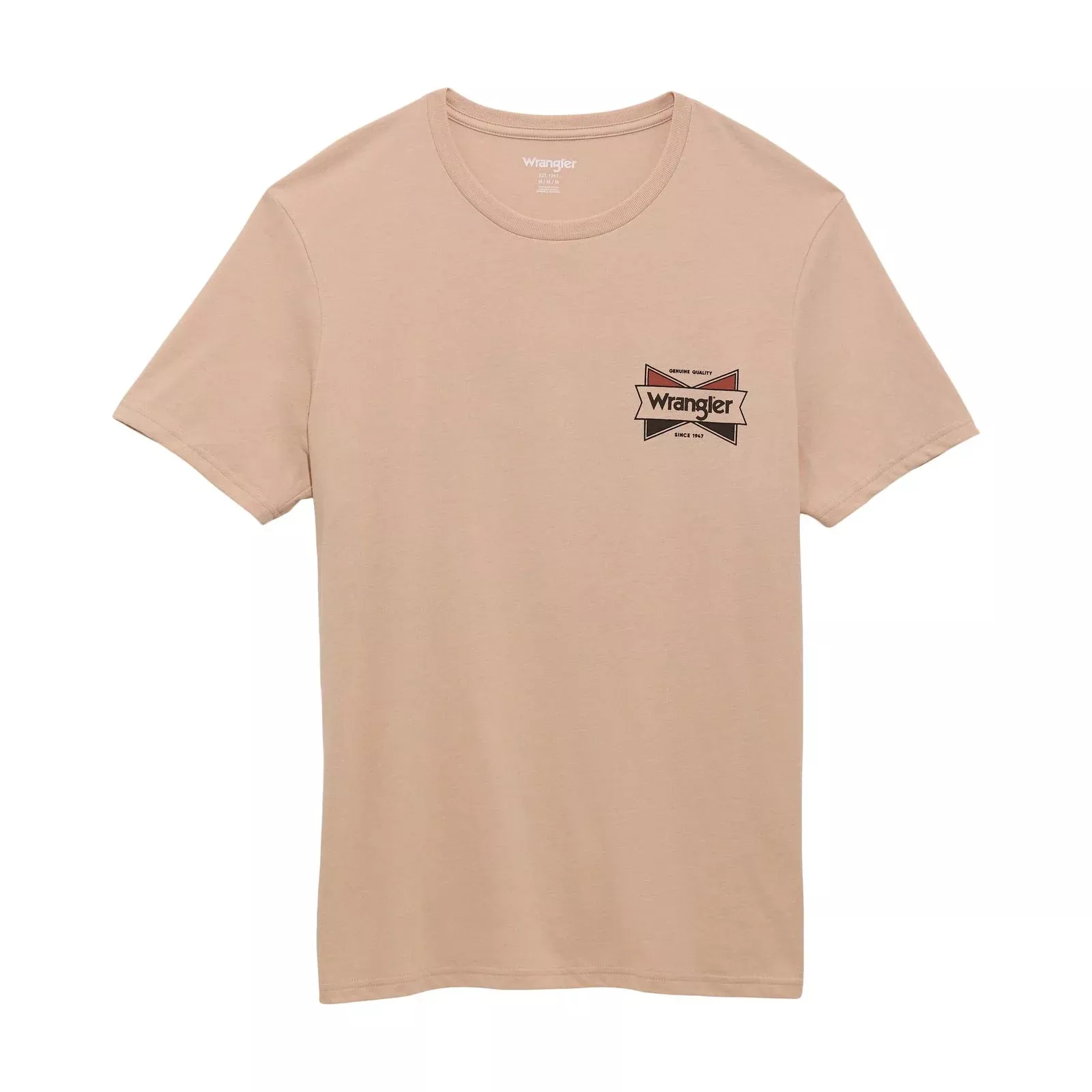 Wrangler Graphic Short Sleeve T-shirt - Regular Fit - Moonlight Heather
