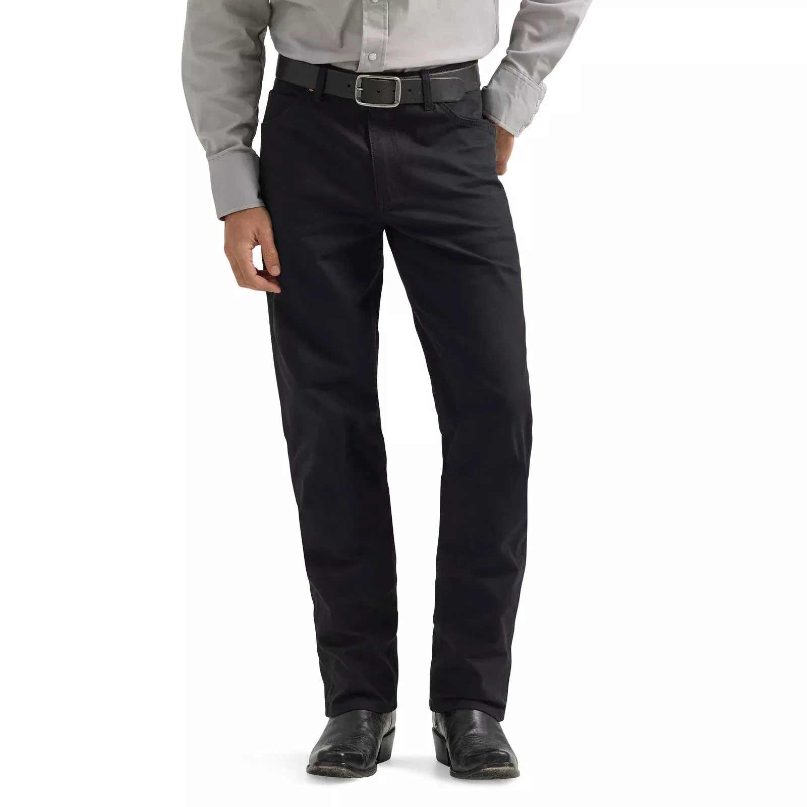 Wrangler Men's Premium Performance Tough Comfort Cowboy Cut Regular Fit Canvas Jean - Kelp 112361466