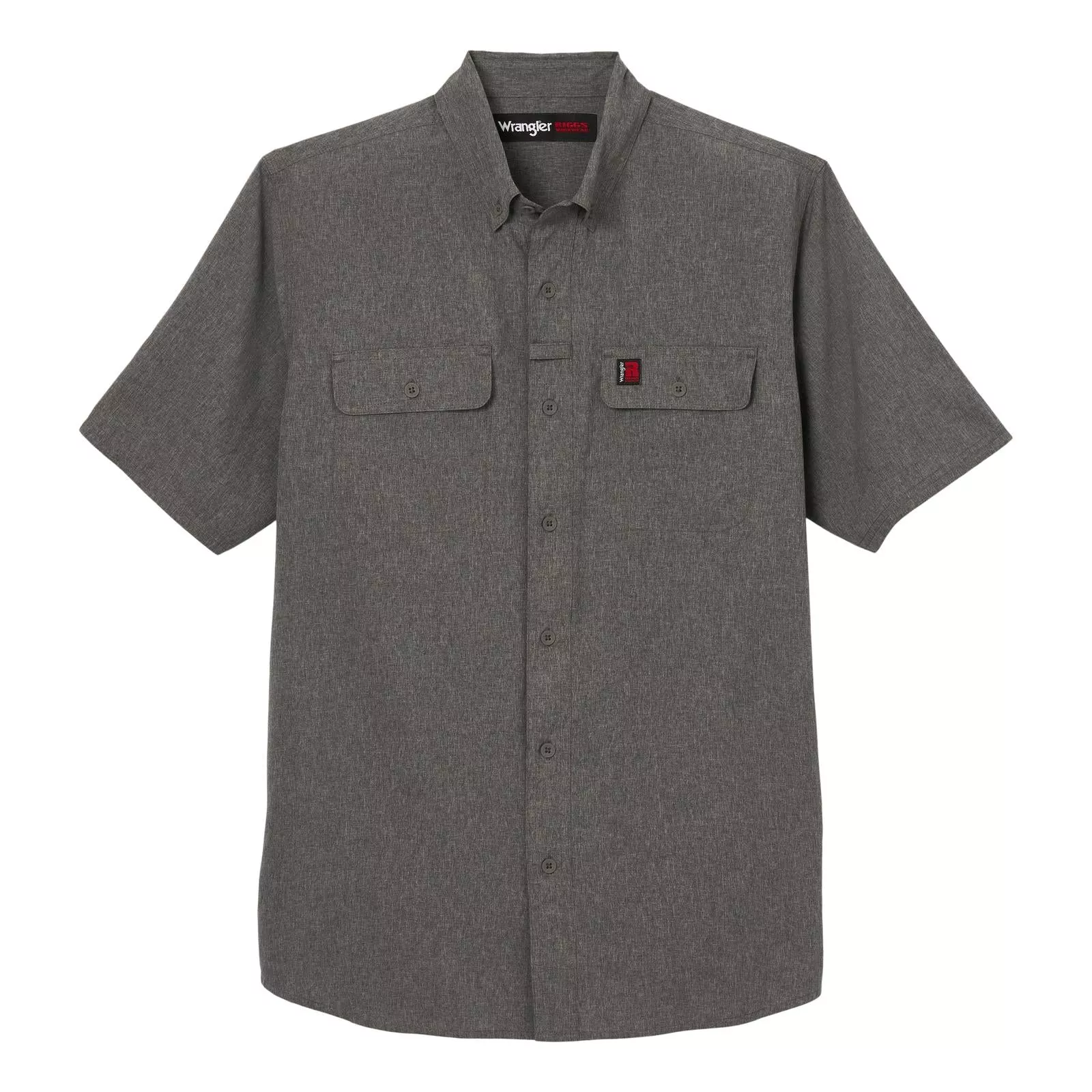 Wrangler RIGGS Workwear Lightweight Vented Work Shirt - Asphalt - 112343551