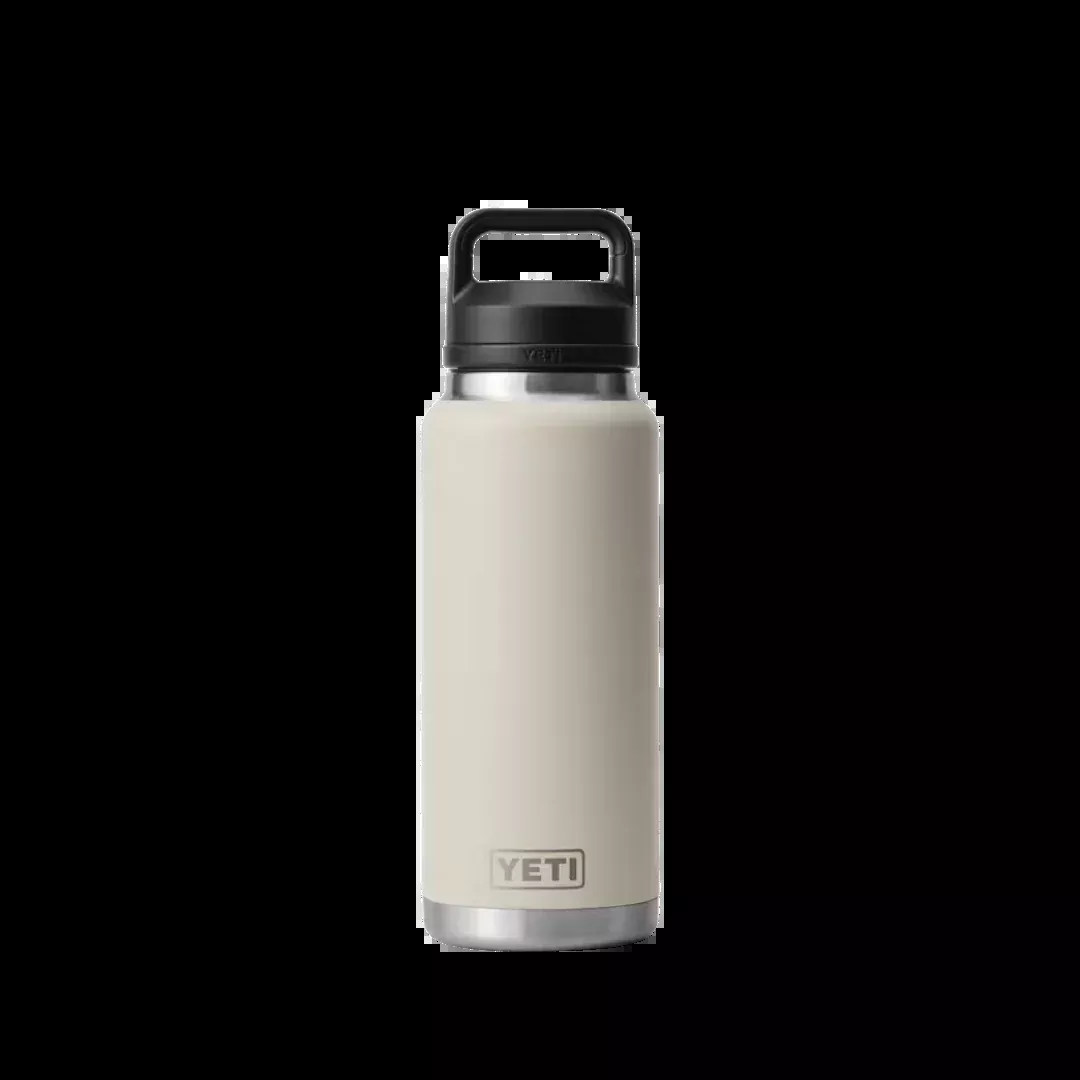 Yeti Unisex Rambler 36 Oz Chug Cap Taupe Water Bottle