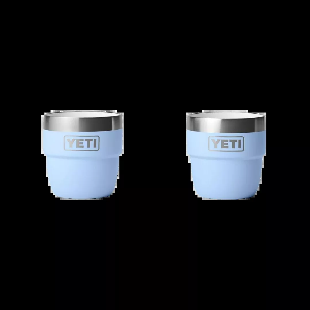 Yeti Unisex Rambler 4oz Big Sky Blue Stackable Cups