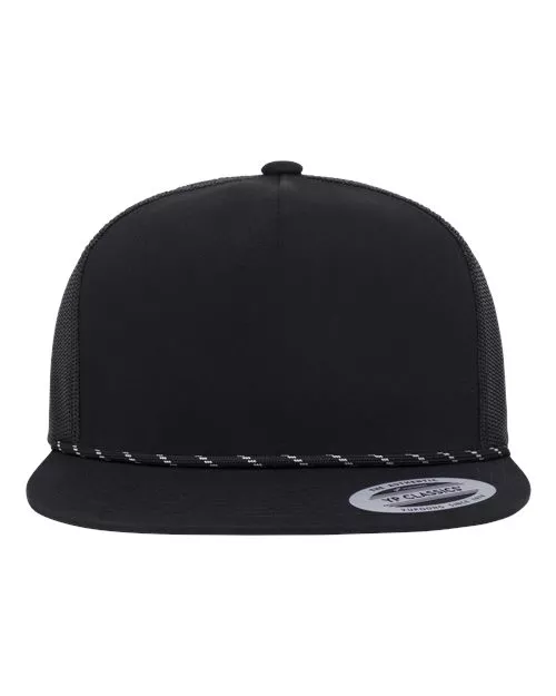 YP Classics Classic Five-Panel Trucker Rope Cap