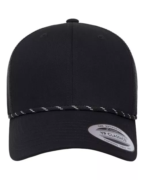 YP Classics Retro Trucker Rope Cap