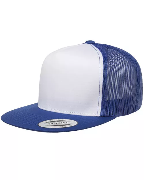 Yupoong – Adult Classic Trucker with White Front Panel Cap
