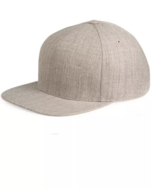 Yupoong – Five-Panel Wool Blend Snapback Cap