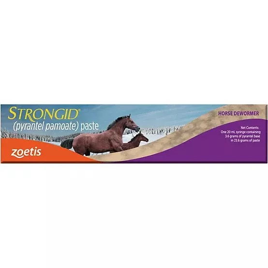 Zoetis Strongid Horse Dewormer Paste, 20 mL